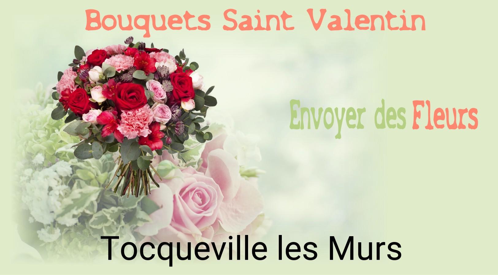 Roses de Saint-Valentin livrées à Tocqueville-les-Murs